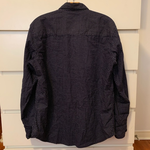 Broken Threads Polka Dot Button-Down - Size: Large - Picture 3 of 3